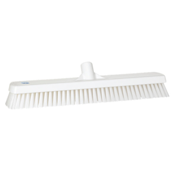 Vägg/Golvskrubb Hård 47cm Vit