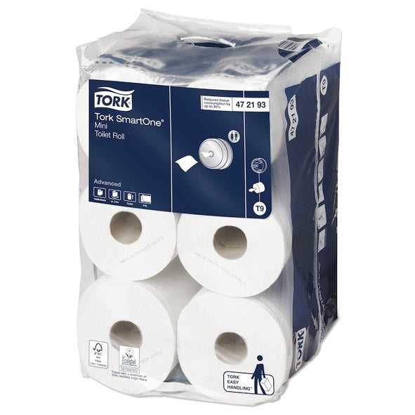 Tork SmartOne Toalett Mini T9 12rl