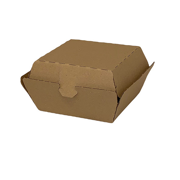 Hamburgerbox Well Brun 200st