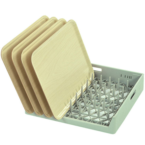 Diskkorg för Brickor/Fat 50cm Grön