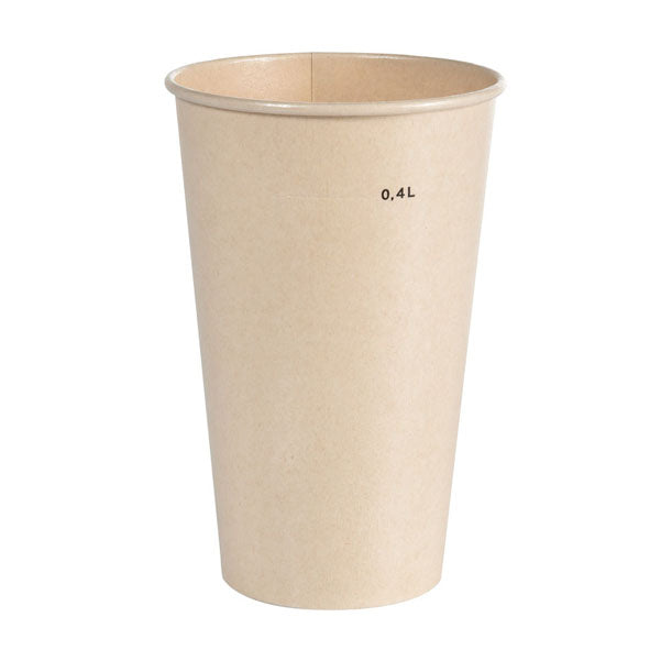 Pappersmugg 47cl Brun 900st