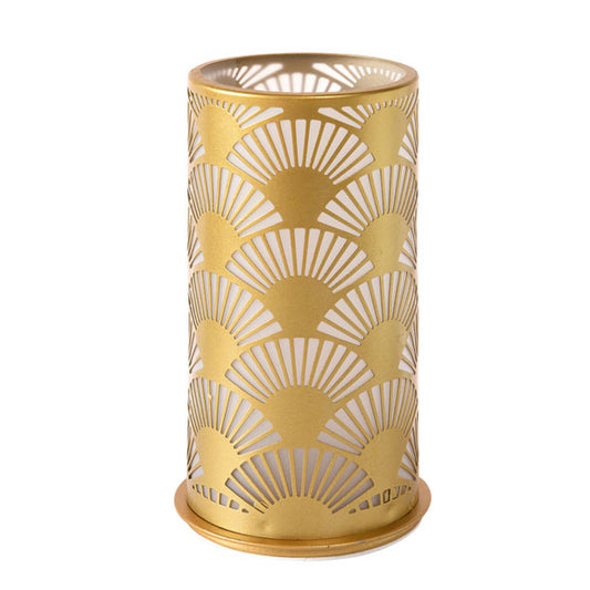 Ljushållare 14x7,5cm Påfågel Guld 4st