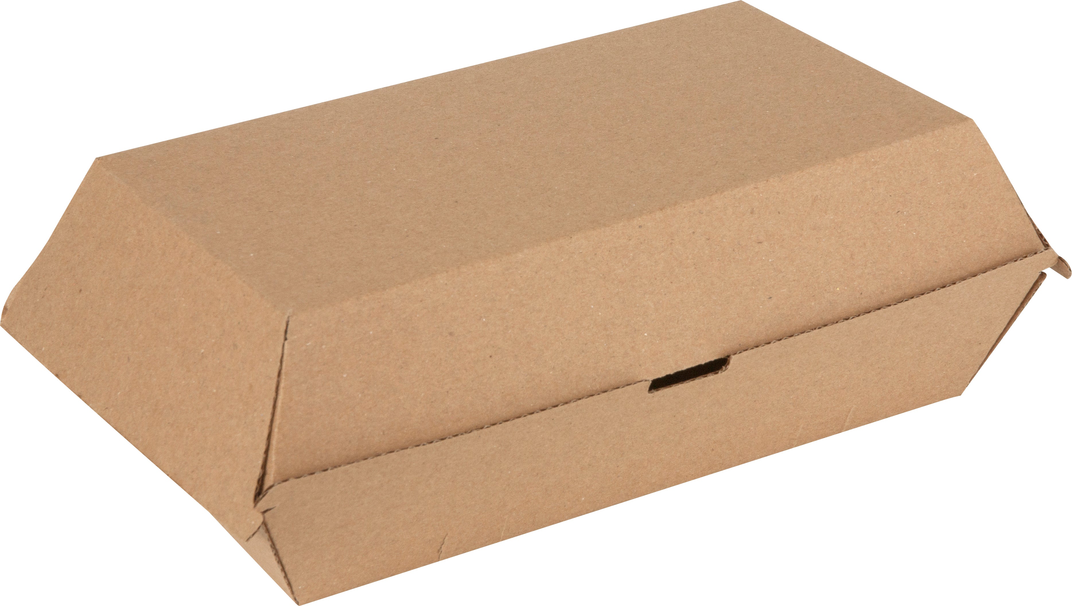 Hämtbox hamburgare large Brun 120st
