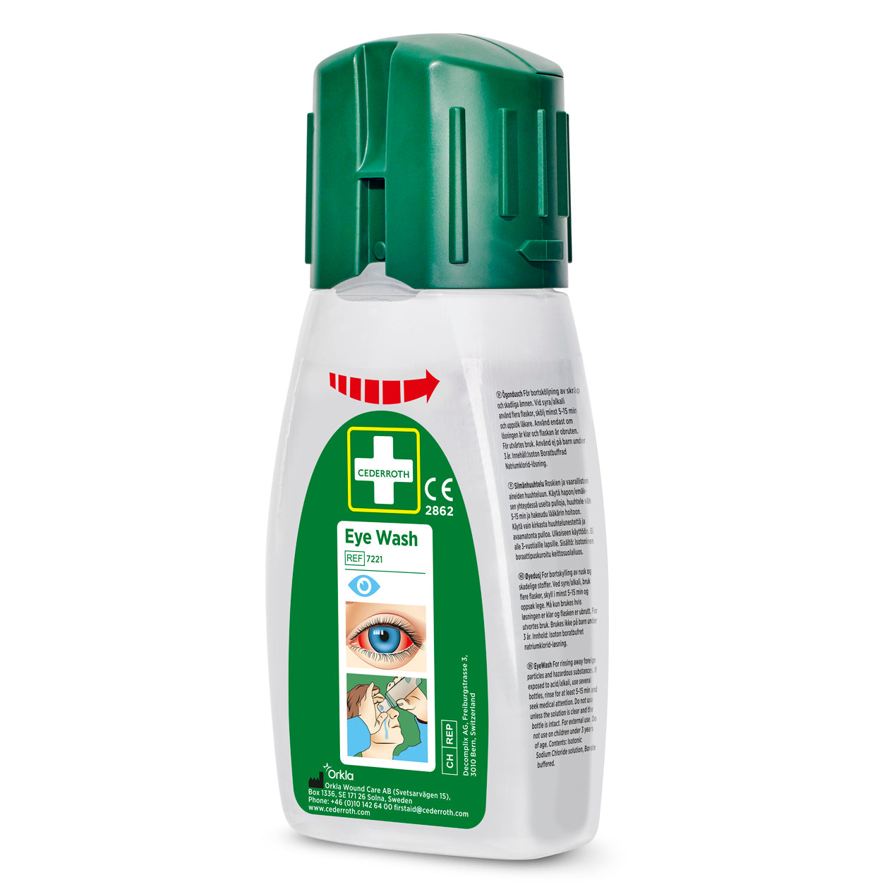 Ögondusch Cederroth 235ml