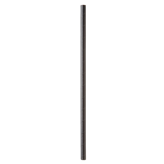 Sugrör Papper 210x6x6mm Svart 200st