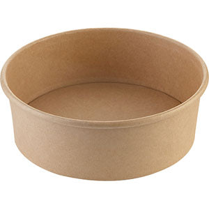 Salladsskål 1100ml 300st Brun