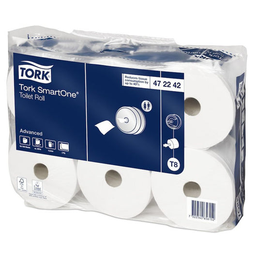Tork SmartOne Toalett T8 2-lag 6rl