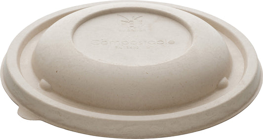 Kupollock till skål 600-1000ml Bagasse Natur 300st