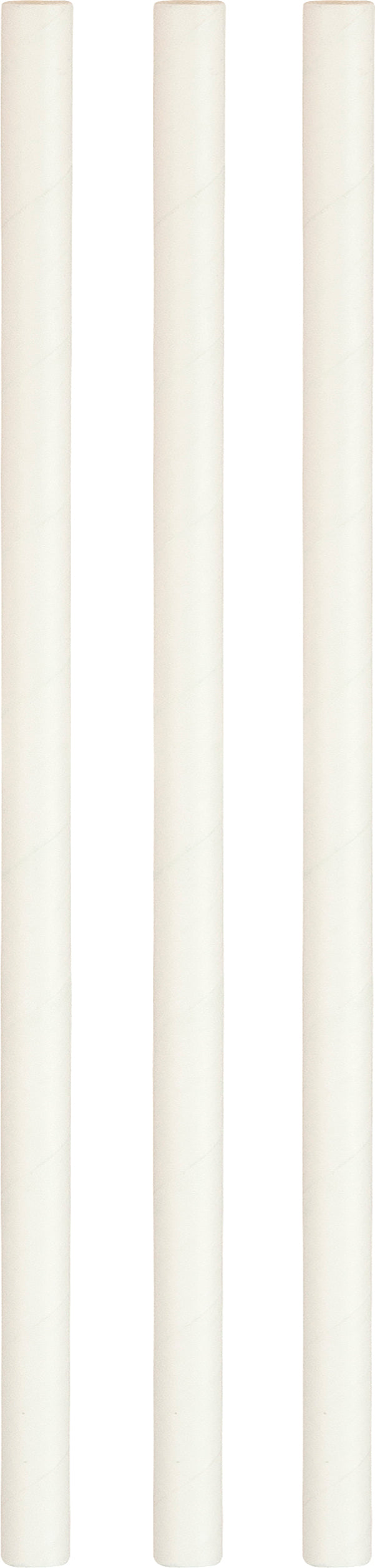 Papperssugrör jumbo Vit 500st