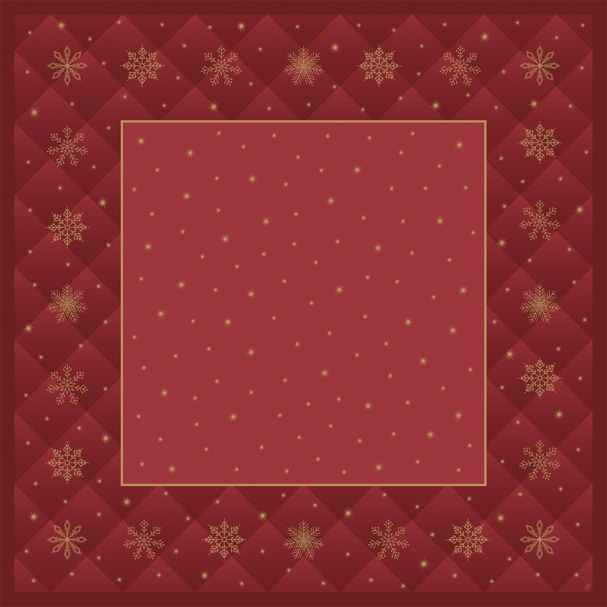 Snibbduk Dunicel  84x84cm Rhombus Bordeaux 100st