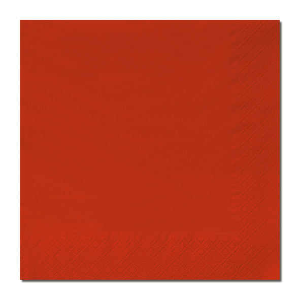 Servett 3-lag 40x40cm Röd 1000st