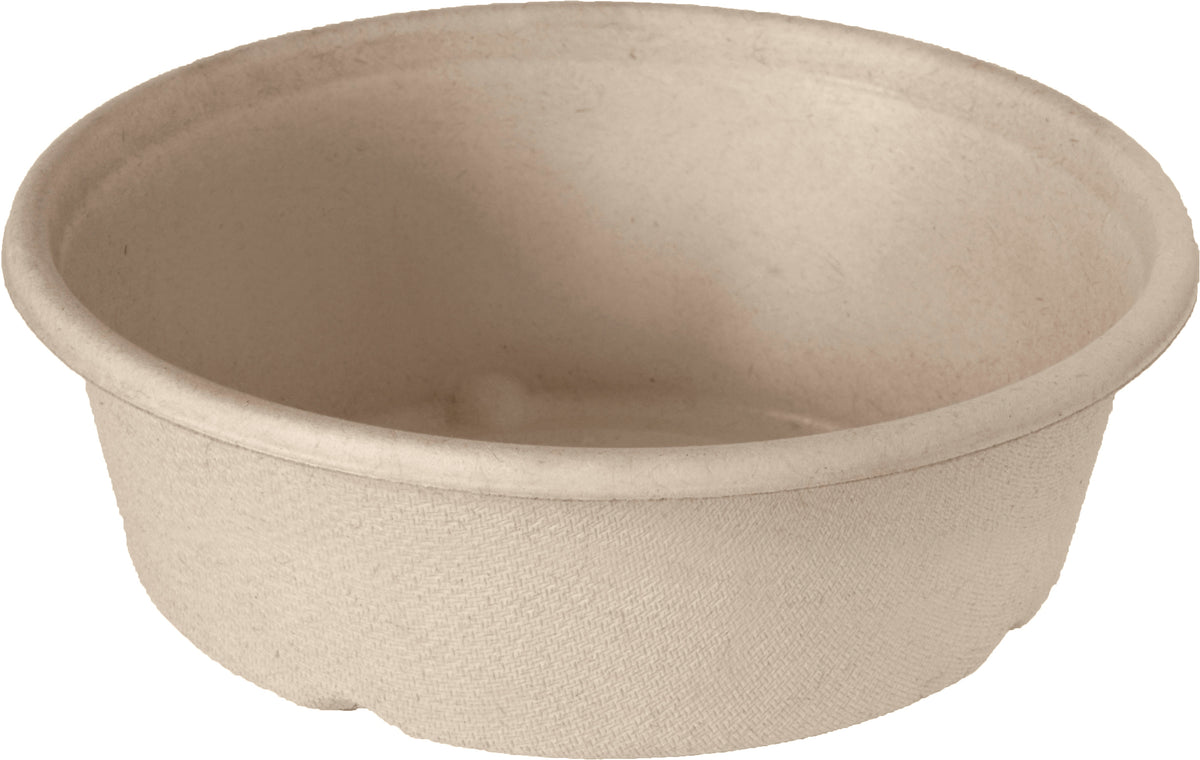 Skål 900 ml 1-fack Classic BioPak Natur 160st