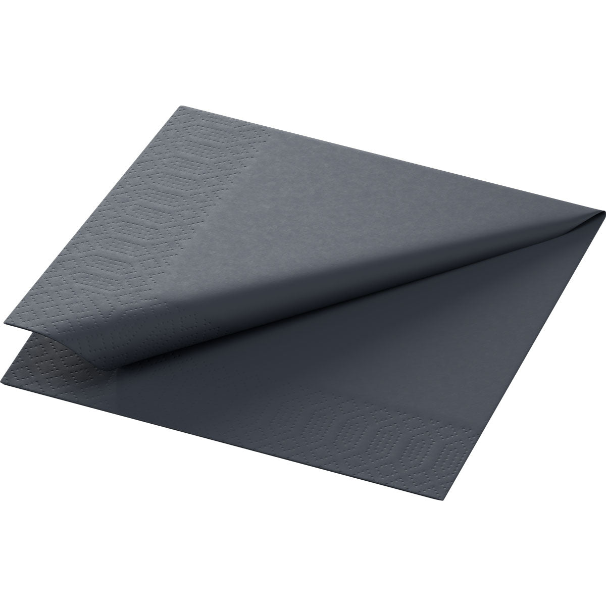 Servett 3-lag 24x24cm Svart 2000st