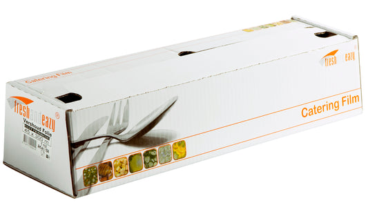 Plastfilm på rulle i box Klar 0,45x300m