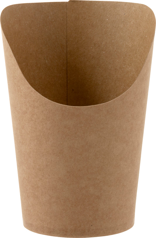 Wrapförpackning dubbel Brun 1000st
