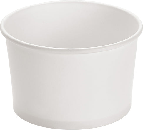 Soppa/Wok-bägare 250ml (8oz) Vit 800st