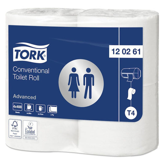 Tork Toalett Extra Långt T4 Advanced 2-lag 24rl