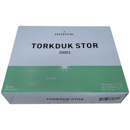 Torkduk Greenshine Stor 150st