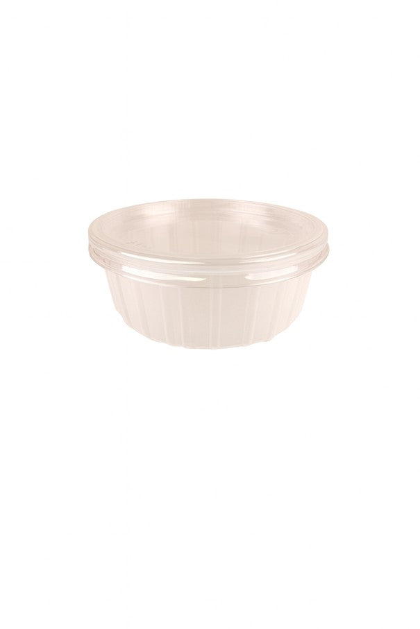 Bägare+Lock 200ml Transparent 500set