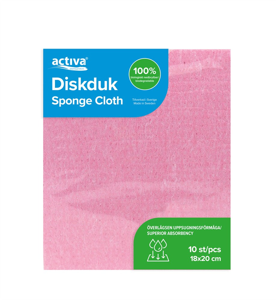 Activa Diskduk Röd 10st