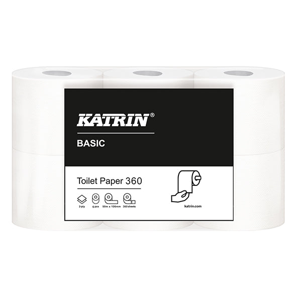Katrin Toalett Basic 360 2-lag 42rl