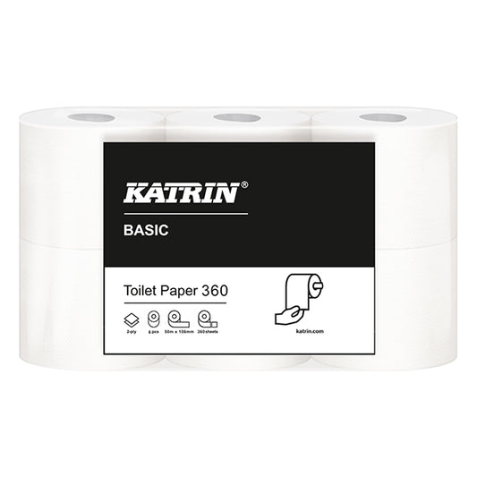 Katrin Toalett Basic 360 2-lag 42rl