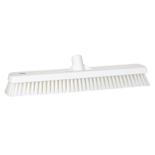 Vägg/Golvskrubb Hård 47cm Vit