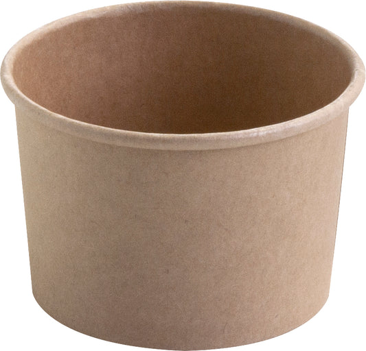 Bägare papper 120ml Brun/brun 1000st