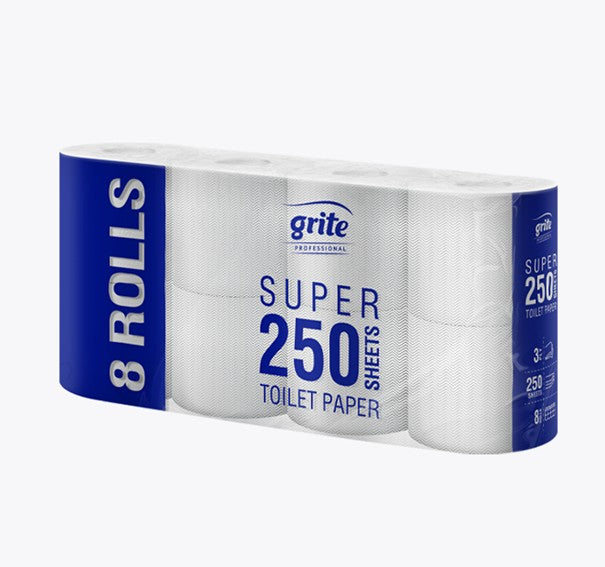 Grite Super 250T Toalettpapper 3-lager 56rl
