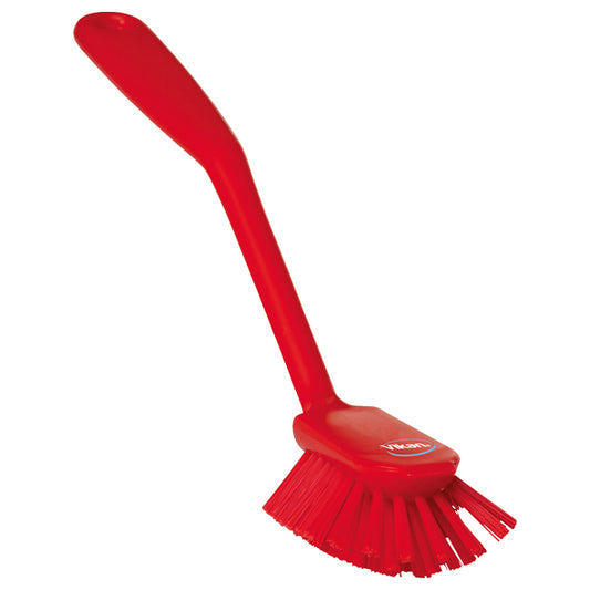 Diskborste 28cm Medium Röd