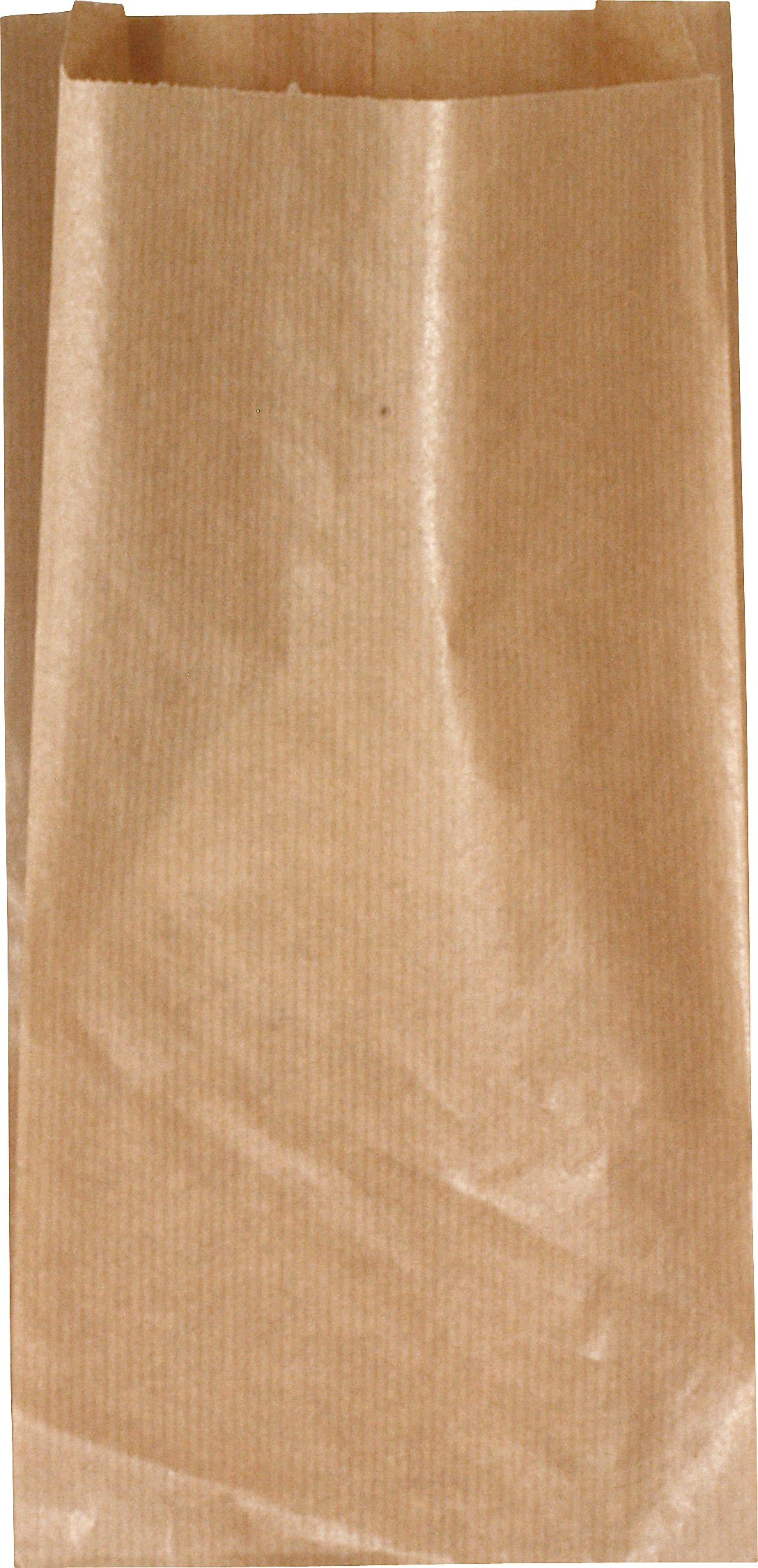 Påse plan med invik 1,0 kg Brun 1000st