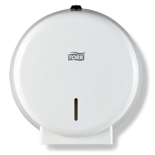 Tork Dispenser Toalett Mini Jumbo T2 Vit Metall