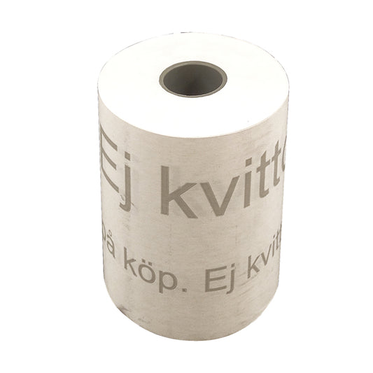Kassarulle Thermo "Ej Kvitto" 57x12mm 25m 100rl