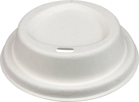 Kupollock till 355/473 ml bägare Vit 1000st