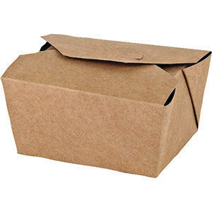 Hämtbox Deli small Brun 300st