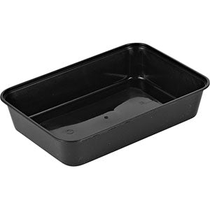 Mikroform 500ml 500st Svart
