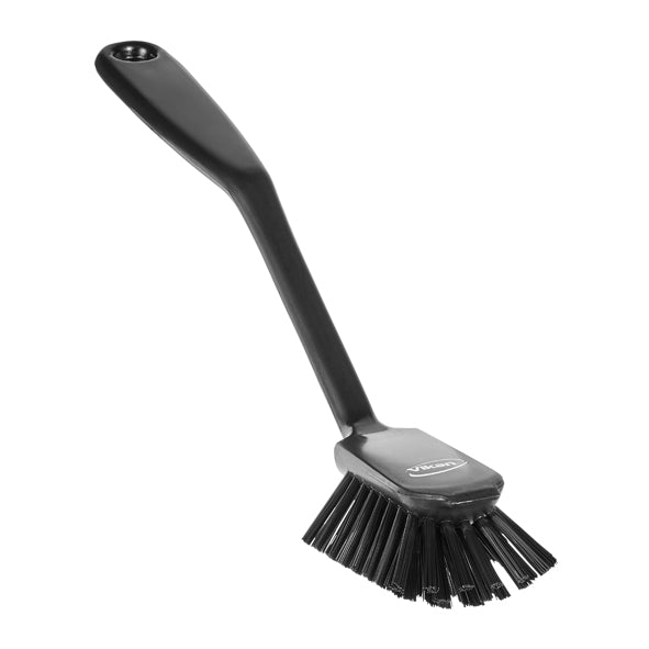 Diskborste 28cm Medium Svart