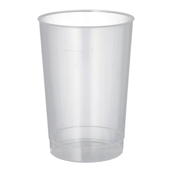 Glas flergångs Transparent 200 ml 800st