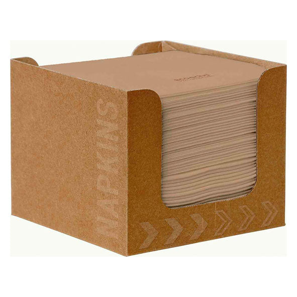 Kaffeservett Dunisoft 20x20cm Eco Brun 1200st