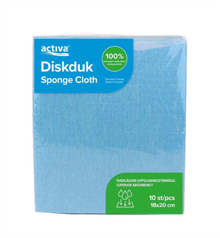 Activa Diskduk Blå 10st