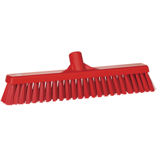 Sopborste 41cm Mjuk/Hård Röd