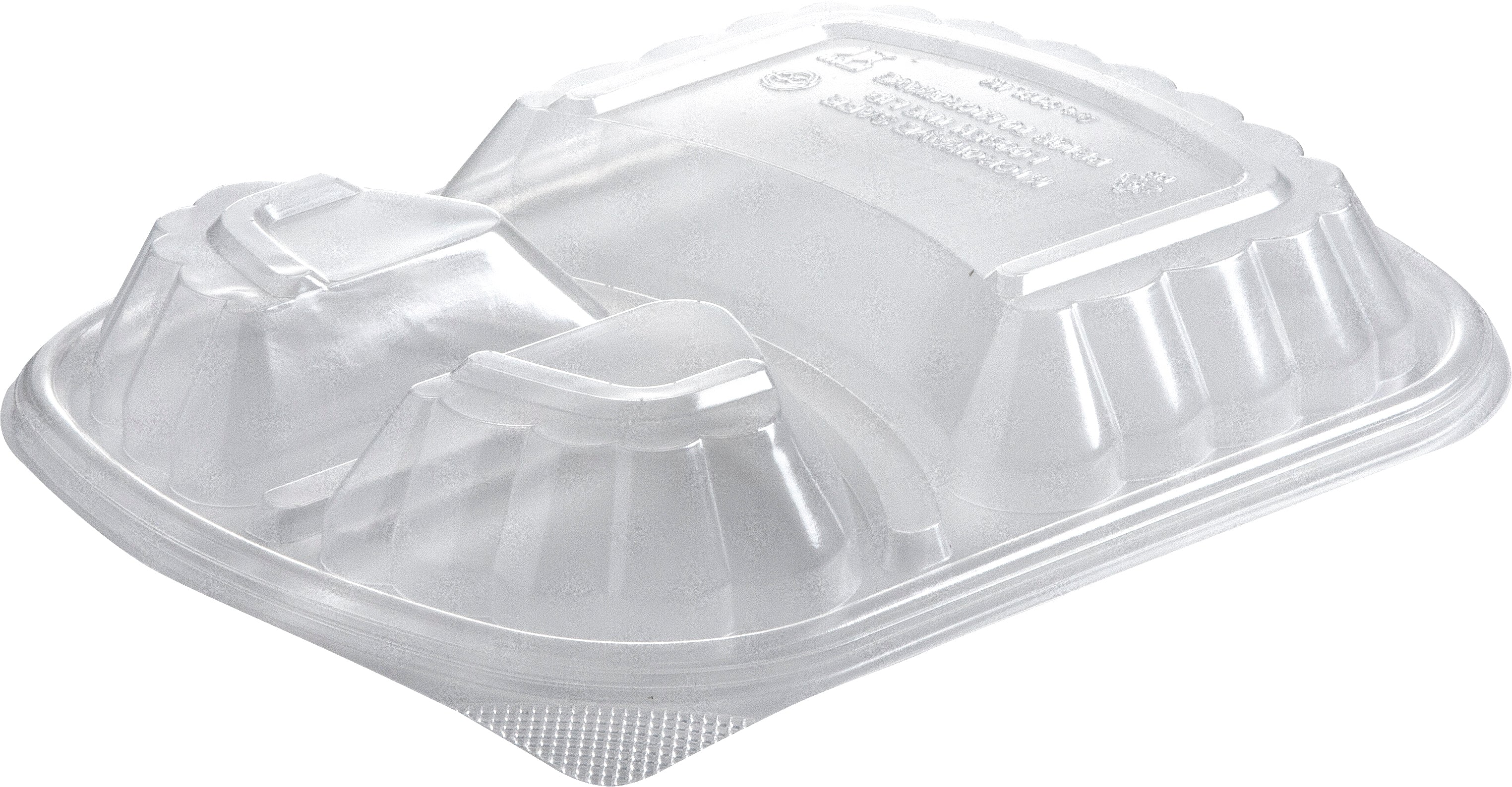 Kupollock till form Mealbox 650/150ml 3-fack 250st