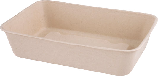 Mikroform 500ml Bagasse Natur 500st