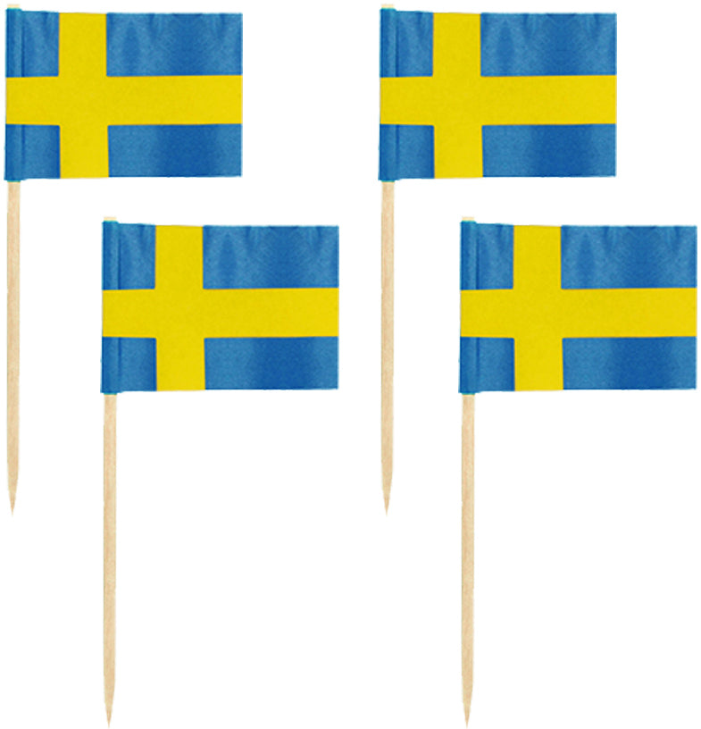 Dekorationsflagga Sverige  50st