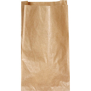 Påse plan med invik 1,5 kg Brun 1000st