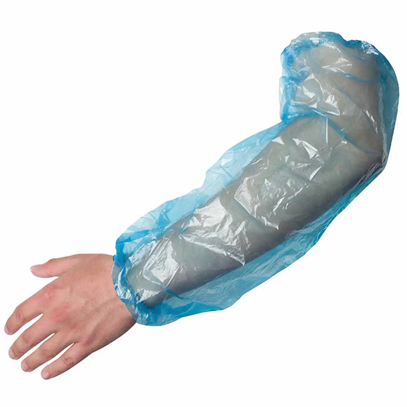 Ärmskydd Engångs 43cm 20my Blå 1000st