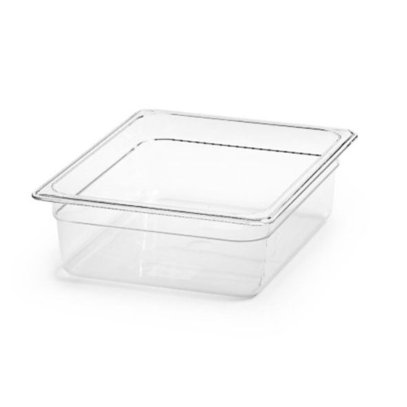 Kantin Polycarbonat Transparent GN1/2 100mm