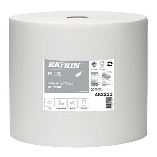 Katrin Industritork Plus XL 1-lag 1110m