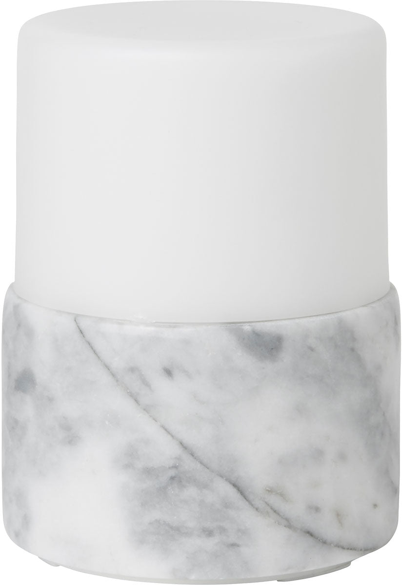 LEDhållare Bright marmor 105xØ 75mm Granitgrå 4st