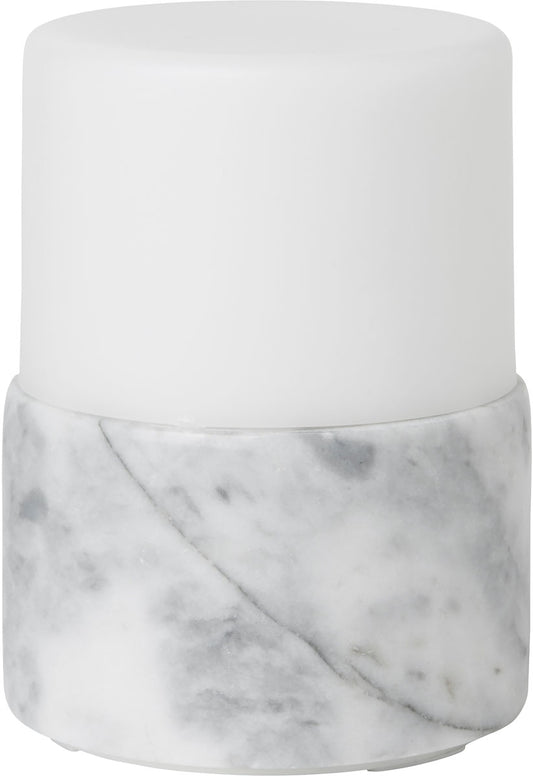 LEDhållare Bright marmor 105xØ 75mm Granitgrå 4st